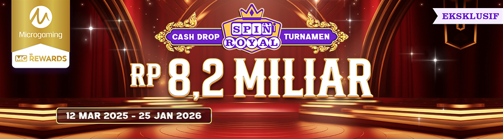 Turnamen & Cashdrop Spin Royal